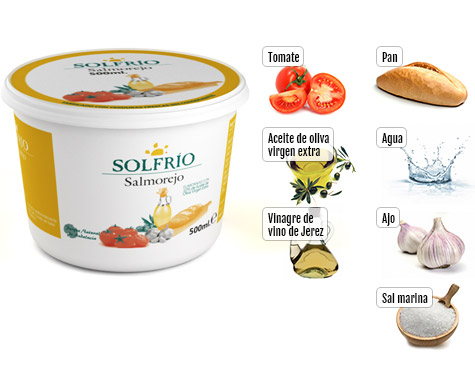 Ingrediente del Salmorejo Solfrío